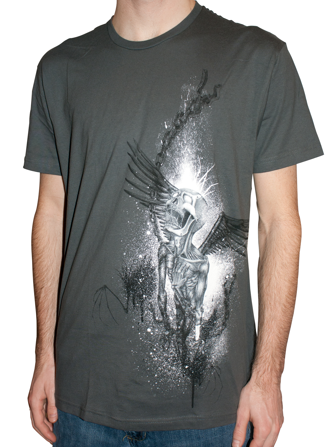 Death Angel (Skull Shirt, Skeleton T-Shirt) - $25.99